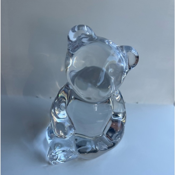 Vintage Princess House Lead Crystal Teddy Bear - Picture 1 of 4